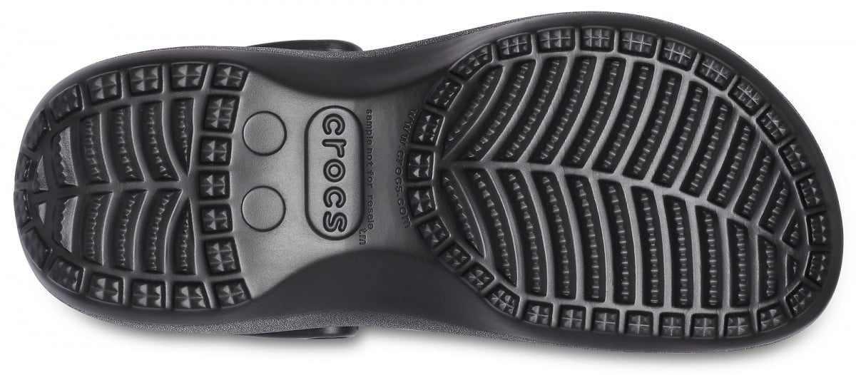Saboți Crocs Women's Classic Platform Clog Negru - Black - poza 4