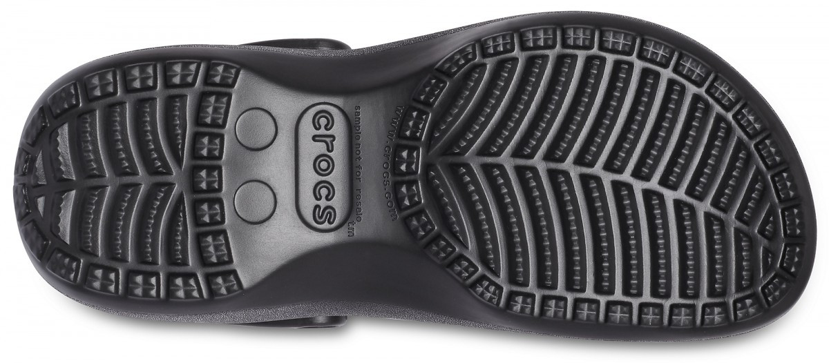 Saboți Crocs Women's Classic Platform Clog Negru - Black - poza 4