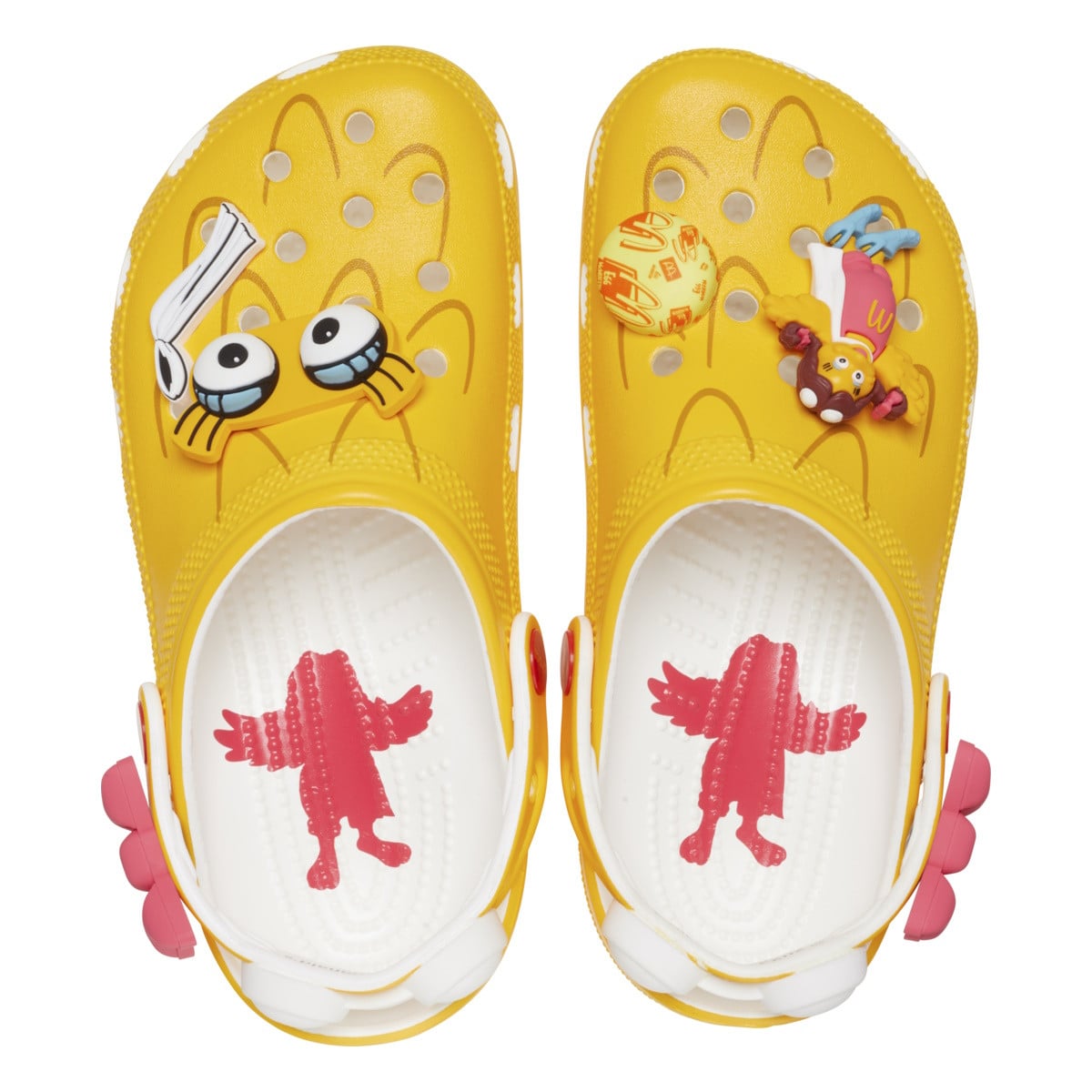 Saboti McDonald's x Crocs Birdie Classic Clog Galben - Yellow - poza 5