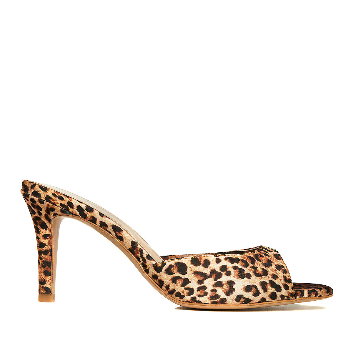 Saboti Vicky Satin, Varf Rotund, Animal Print - 41 / 8 cm