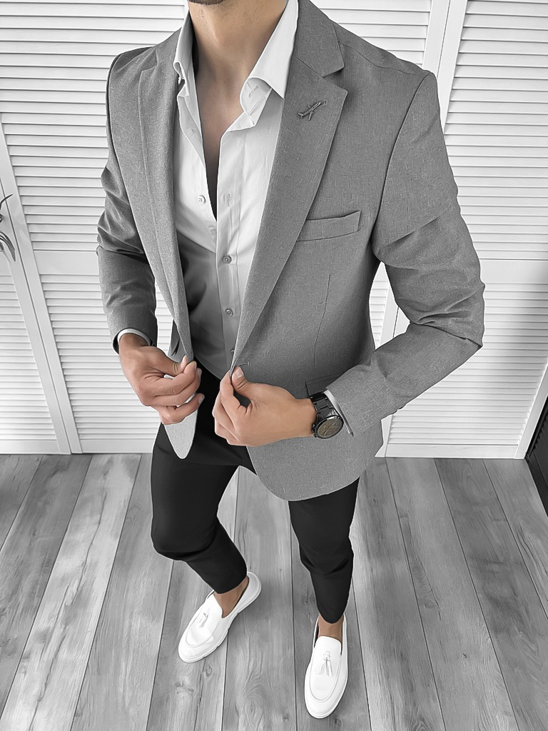 Sacou barbati slim fit 010 p20-4.1