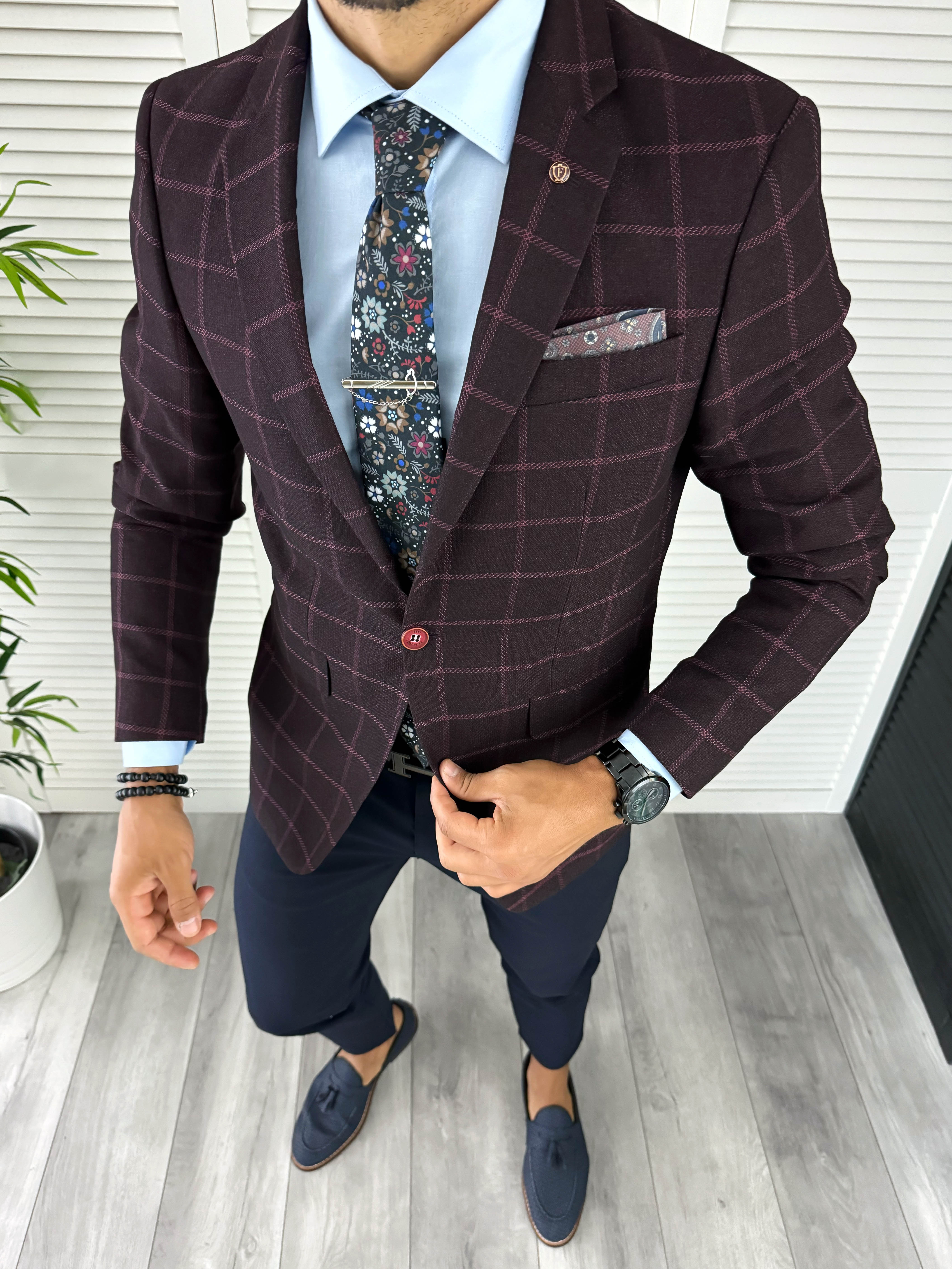 Sacou barbati slim fit 12845 23-3.2