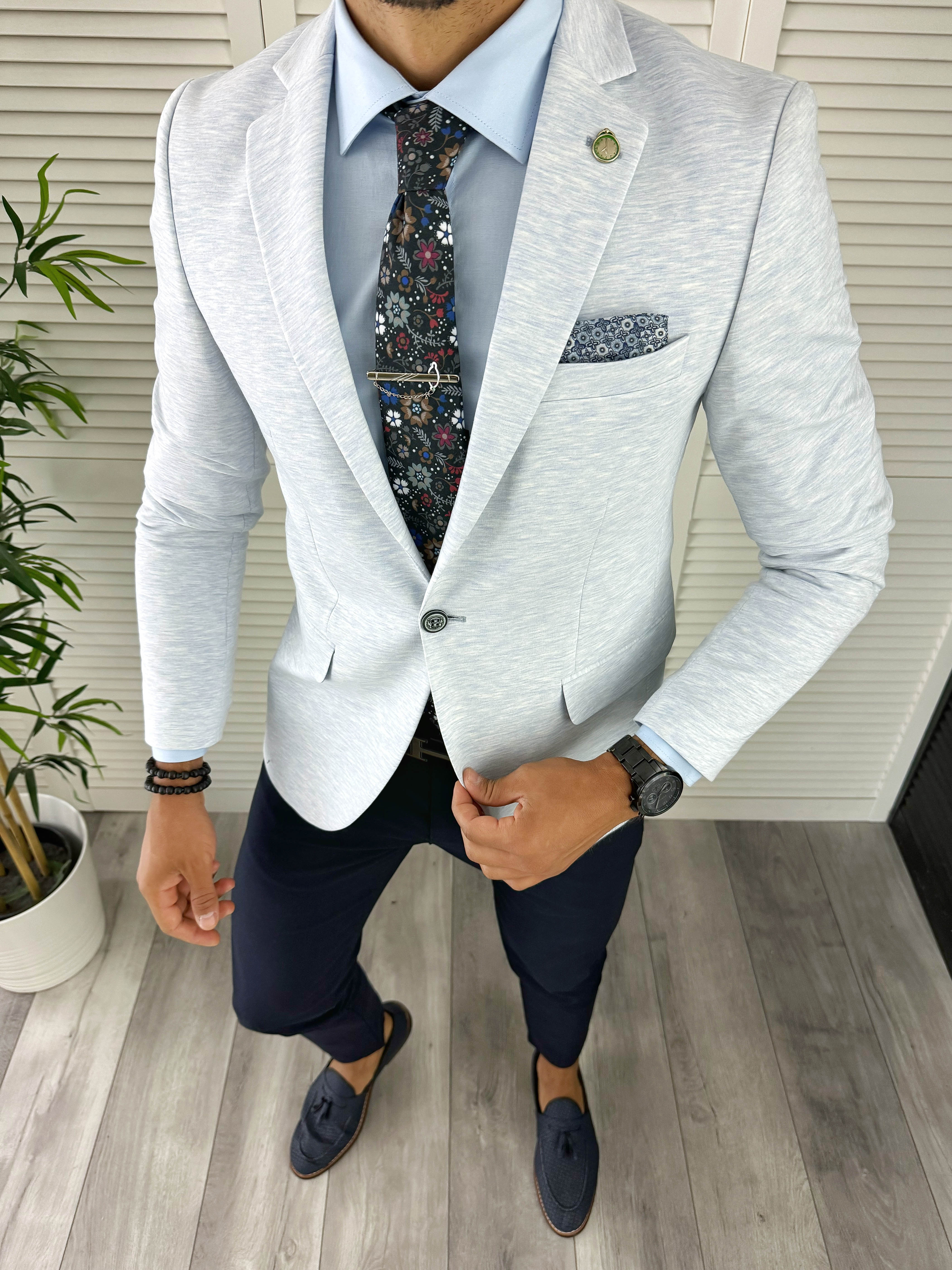 Sacou barbati slim fit 12848 15-1.1