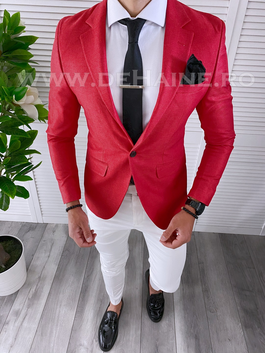 Sacou barbati slim fit B4250 O3-5.1