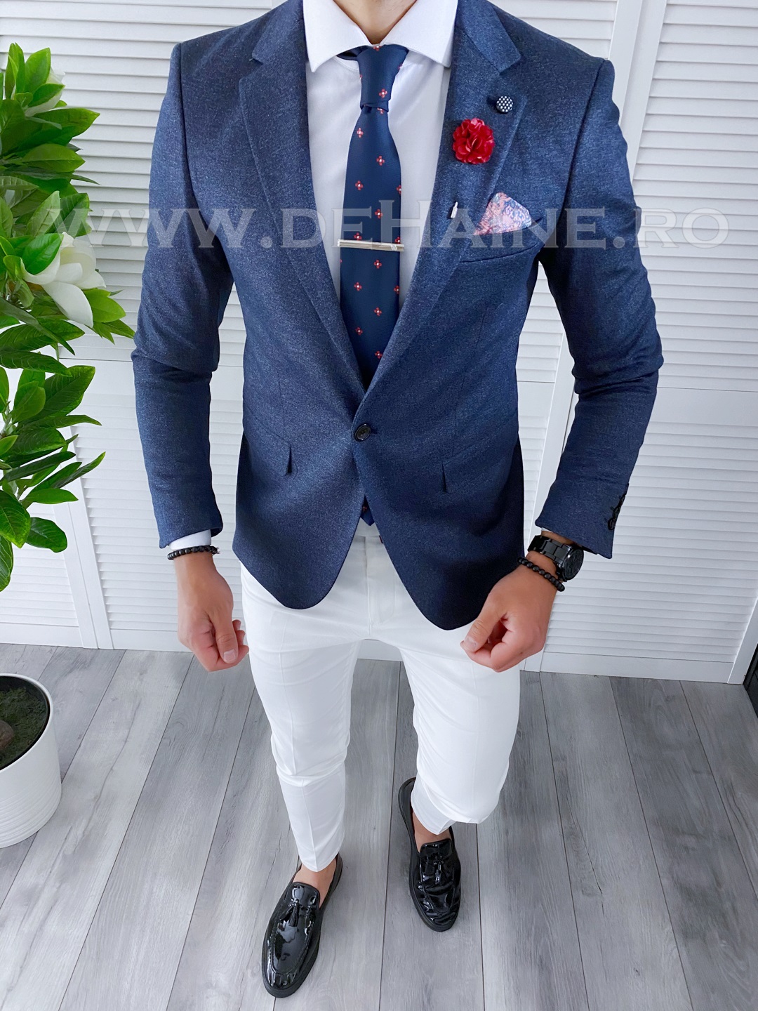 Sacou barbati slim fit B4251 P18-6.1