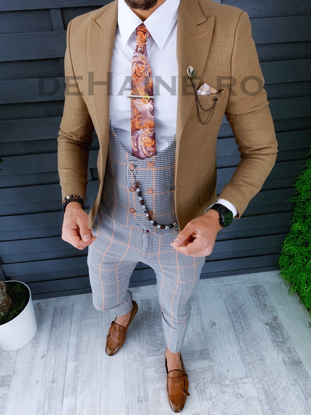 Sacou barbati slim fit ZR A8795 P18-2.3
