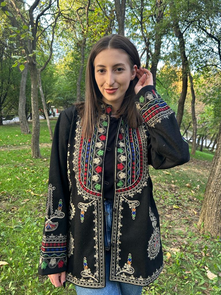 Sacou tradițional femei TM429 - XXL