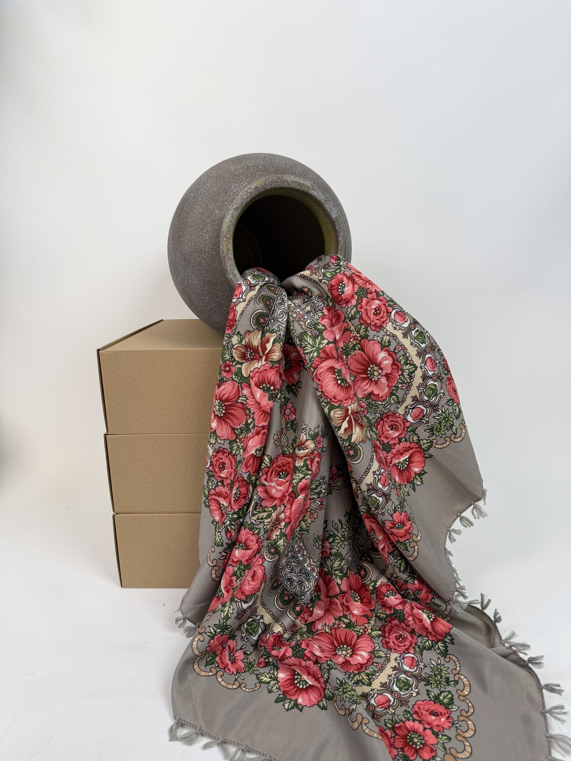 Șal cu imprimeu floral distinctiv TM2371