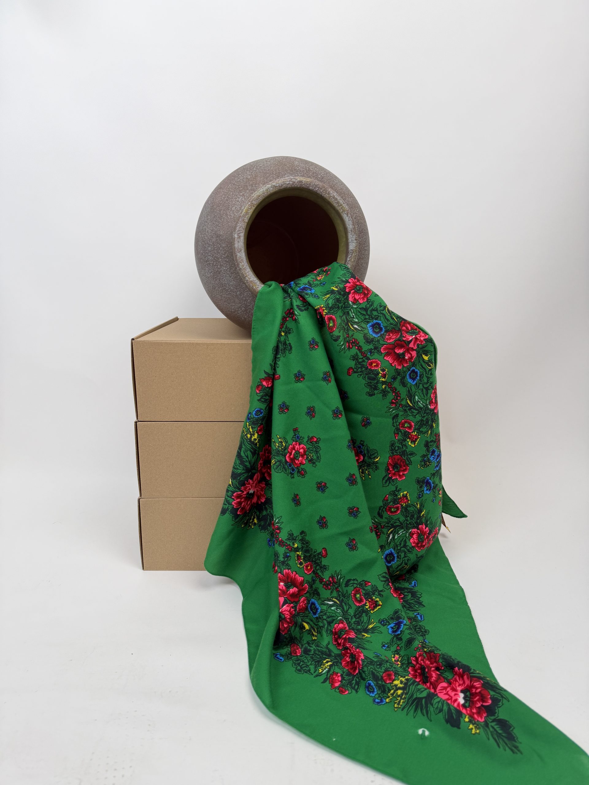 Șal cu imprimeu floral distinctiv TM2447
