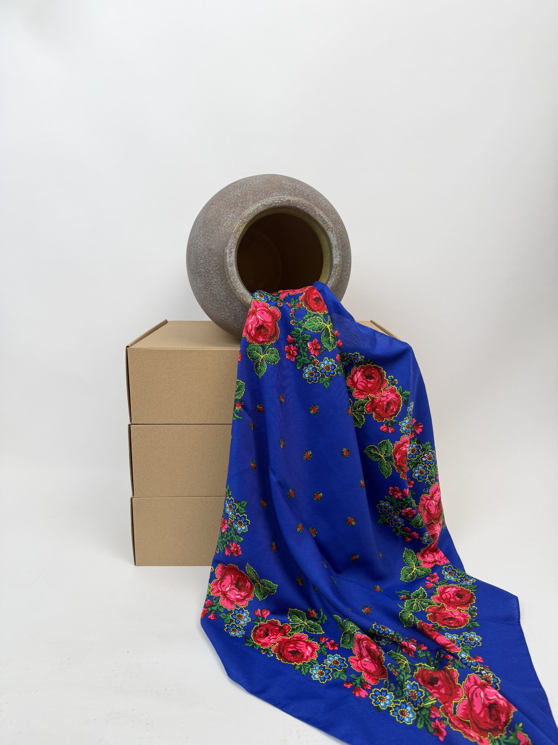 Șal cu imprimeu floral distinctiv TM2448