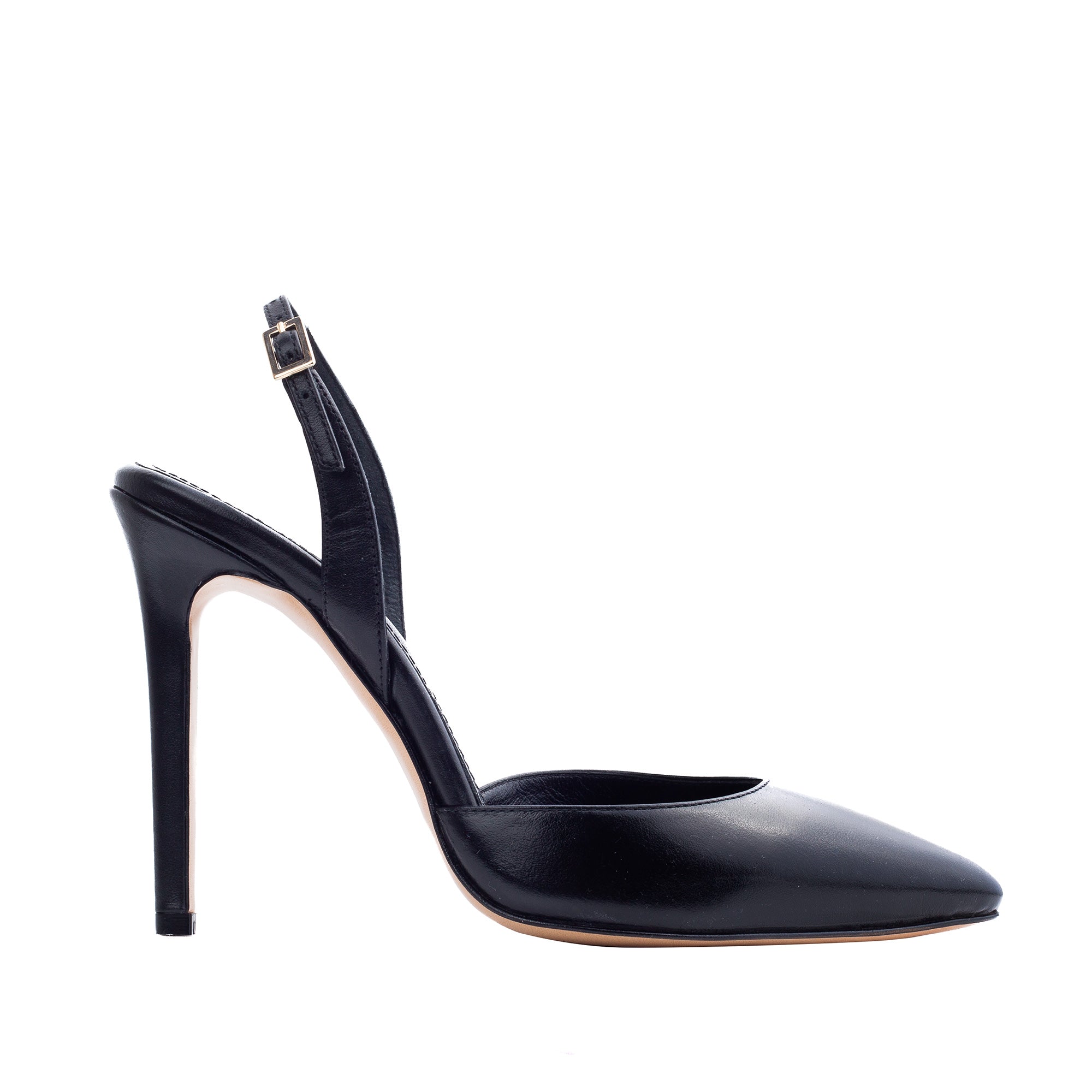Sandale Alice Piele Naturala, Negre - 41 / 6.5 cm