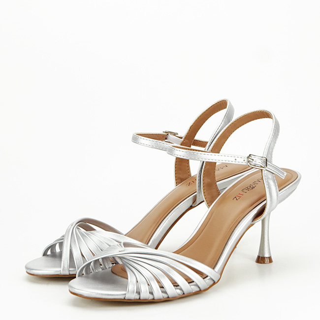 Sandale argintii elegante 7252 129
