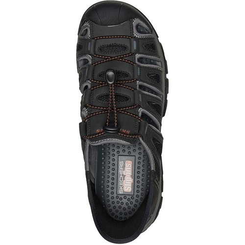 Sandale barbati Skechers Tresmen - Norvick 205187-BLK - poza 2