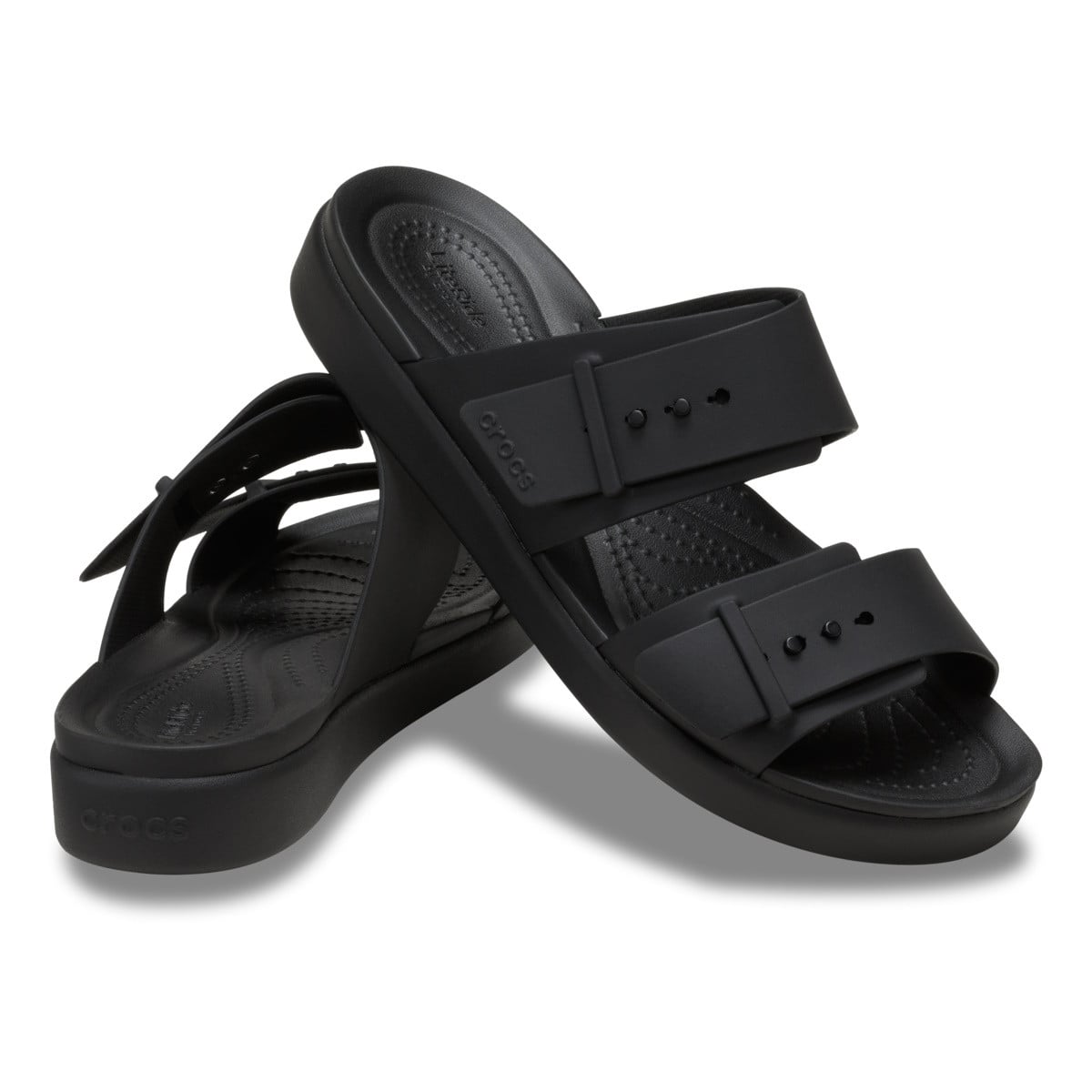 Sandale Brooklyn Buckle Low Low Negru - Black - poza 4