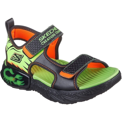Sandale copii Skechers Creature-splash-bugt 402121L-BKLM - poza 1