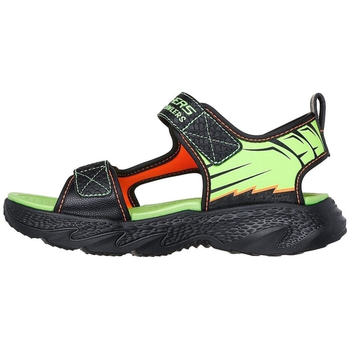 Sandale copii Skechers Creature-splash-bugt 402121L-BKLM - poza 3
