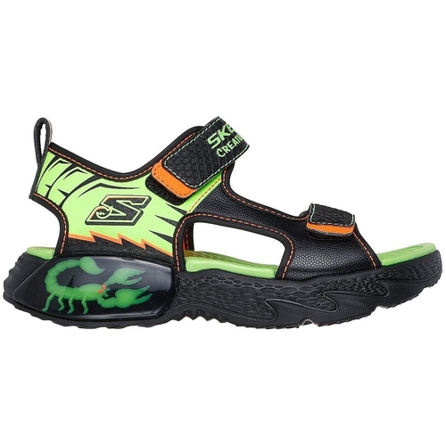 Sandale copii Skechers Creature-splash-bugt 402121L-BKLM - poza 4
