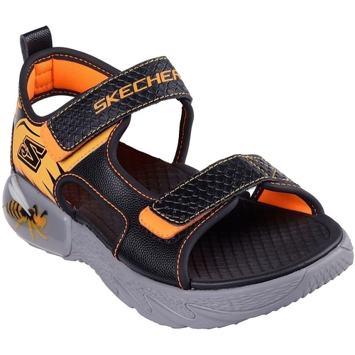Sandale copii Skechers Creature-splash-bugt 402121L-BKYL - poza 1