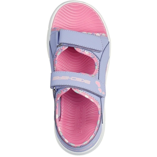 Sandale copii Skechers Flex Splash - Heart 303049L-LVLP - poza 2