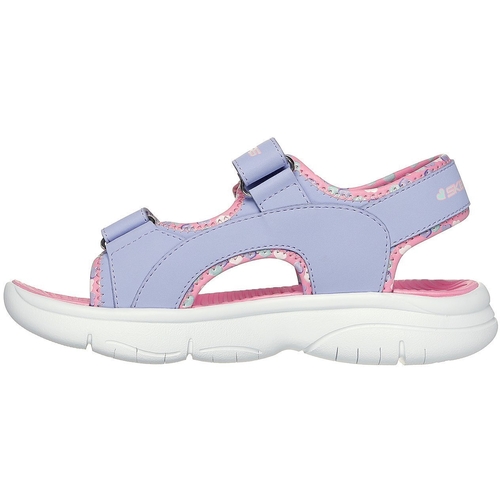 Sandale copii Skechers Flex Splash - Heart 303049L-LVLP - poza 5