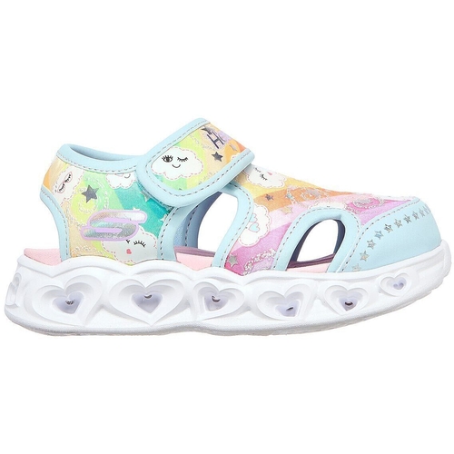 Sandale copii Skechers Heart Lights Sandals 302977N-TQMT - poza 3