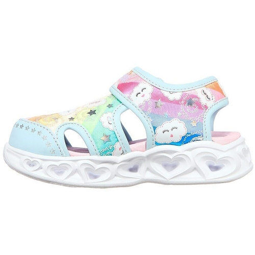 Sandale copii Skechers Heart Lights Sandals 302977N-TQMT - poza 4