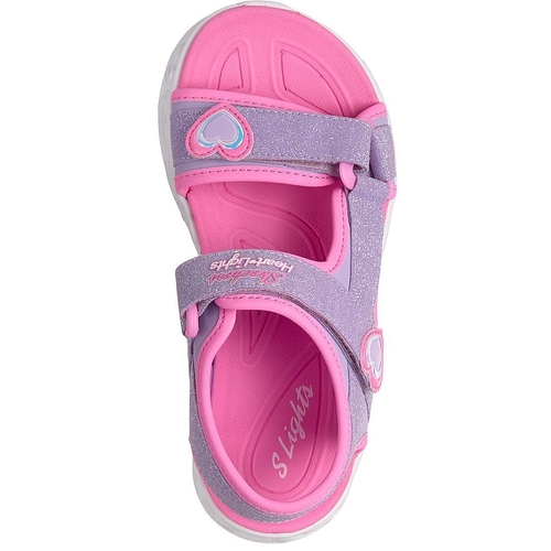 Sandale copii Skechers Heart Lights Sandals-sugar 303114L-LVPK - poza 2