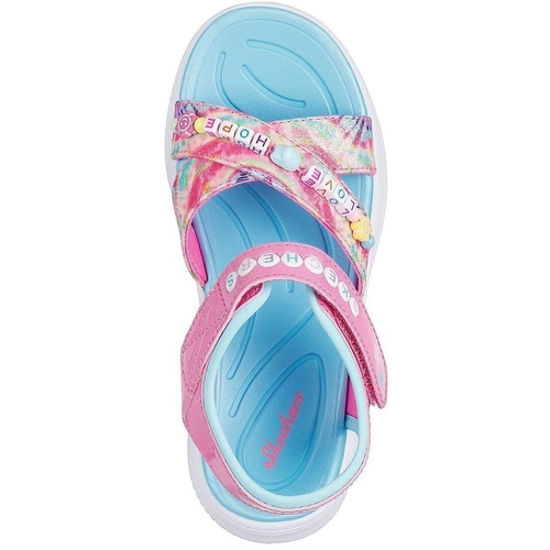 Sandale copii Skechers Jumpsters Sandal - Tie Dye Bf 303045L-PKMT - poza 2