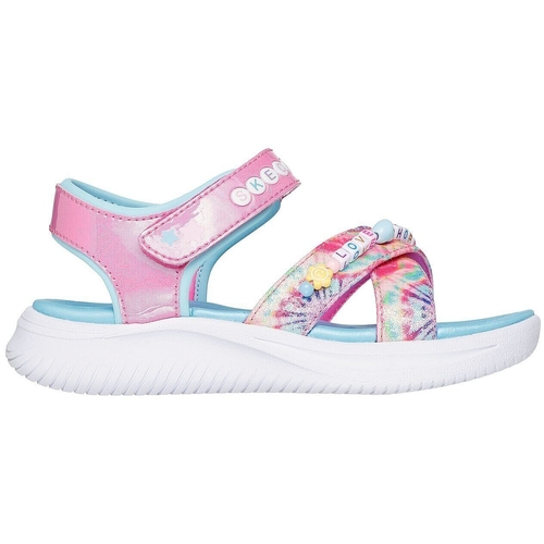 Sandale copii Skechers Jumpsters Sandal - Tie Dye Bf 303045L-PKMT - poza 3