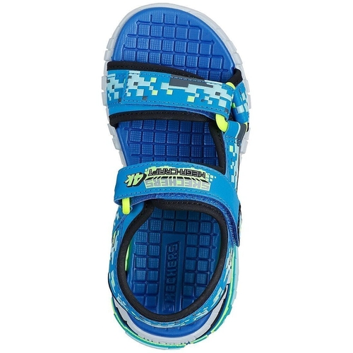 Sandale copii Skechers Mega-splash 4k 402161L-BBLM - poza 2