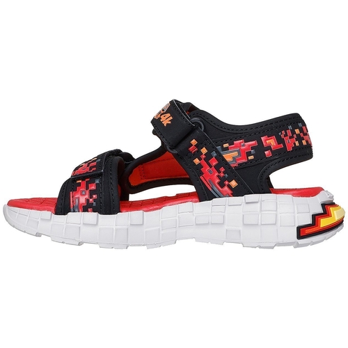 Sandale copii Skechers Mega-splash 4k 402161L-BKRD - poza 4