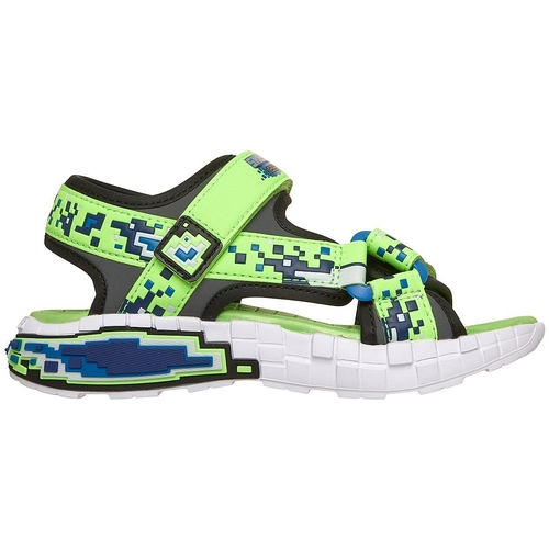 Sandale copii Skechers Mega-splash 4k 402161L-LMBK - poza 3