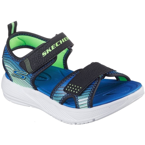 Sandale copii Skechers Microspec-splash 407034L-BKLM - poza 1