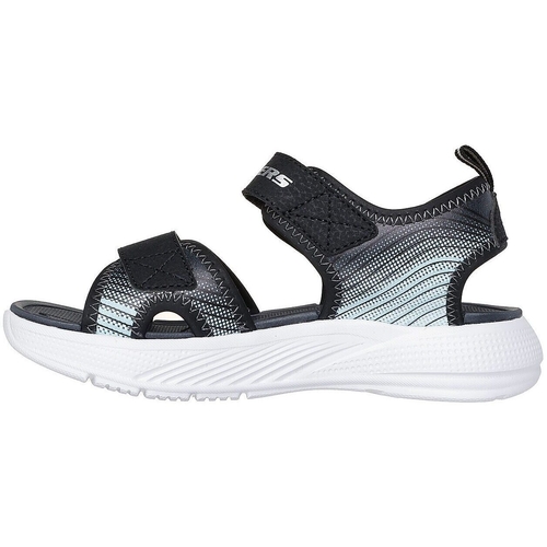 Sandale copii Skechers Microspec-splash 407034L-BKSL - poza 5