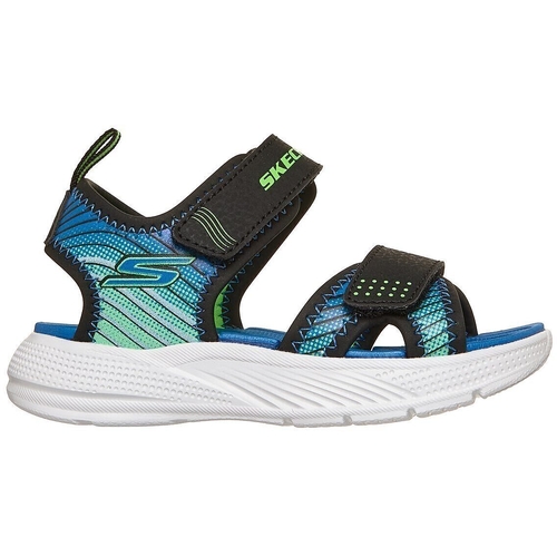 Sandale copii Skechers Microspec-splash 407034N-BKLM - poza 3