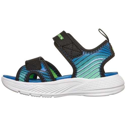 Sandale copii Skechers Microspec-splash 407034N-BKLM - poza 5
