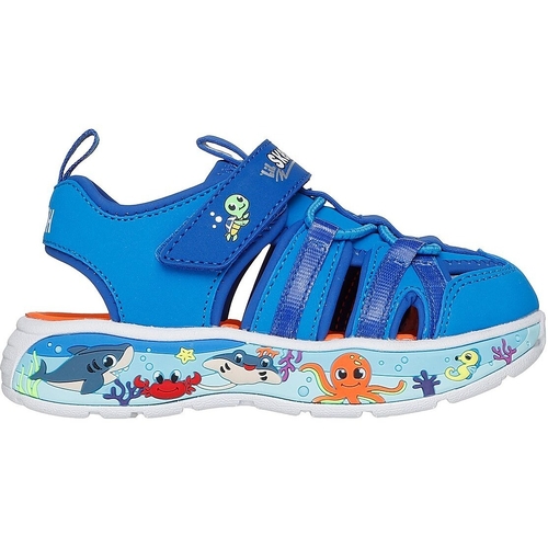 Sandale copii Skechers Play Scene Splash 407041N-LTBL - poza 3