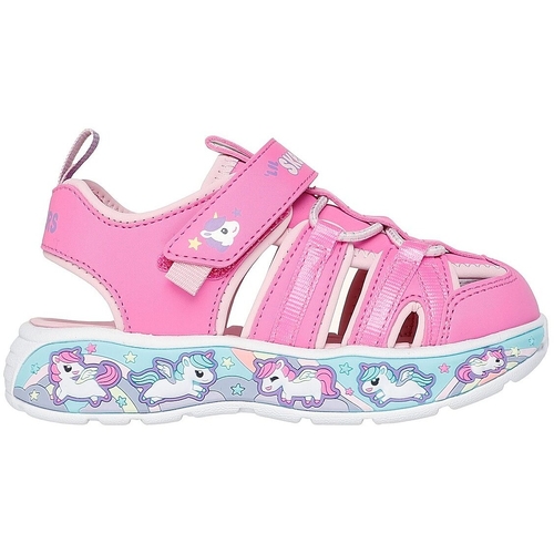 Sandale copii Skechers Play Scene Splash - Cute Crew 303162N-PKLP - poza 3