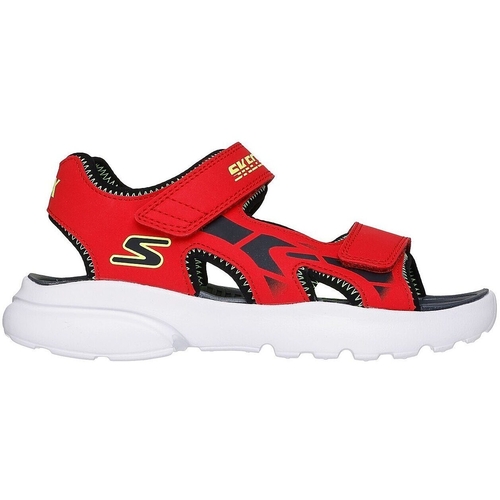 Sandale copii Skechers Razor Splash - Aqua 406513L-RDBK - poza 3
