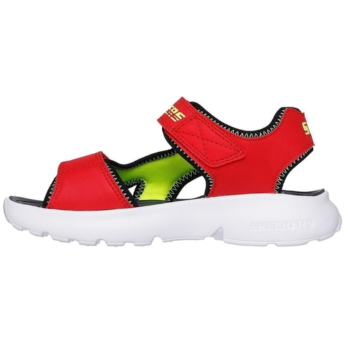 Sandale copii Skechers Razor Splash - Aqua 406513L-RDBK - poza 5