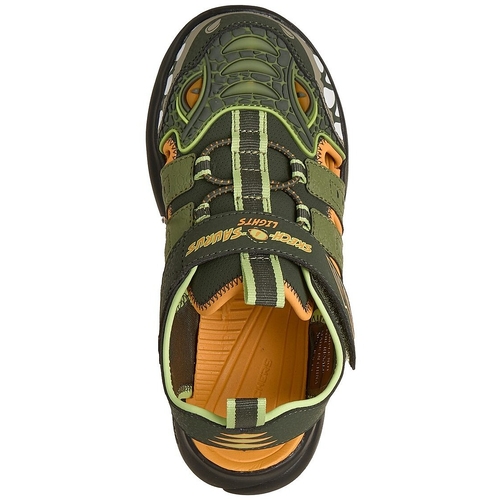 Sandale copii Skechers Razor Splash-raptor Quest 402284L-OLV - poza 2