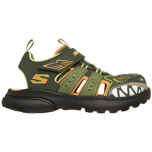 Sandale copii Skechers Razor Splash-raptor Quest 402284L-OLV - poza 3