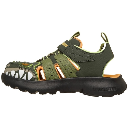 Sandale copii Skechers Razor Splash-raptor Quest 402284L-OLV - poza 5