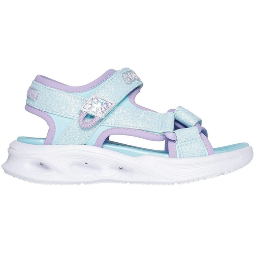 Sandale copii Skechers Sola Glow Sandal 303024L-LBLV - poza 3