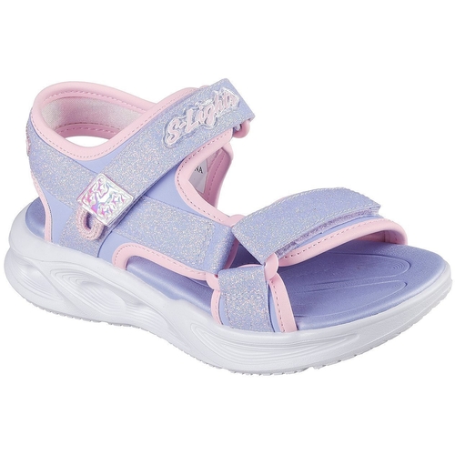 Sandale copii Skechers Sola Glow Sandal 303024L-LVLP - poza 1