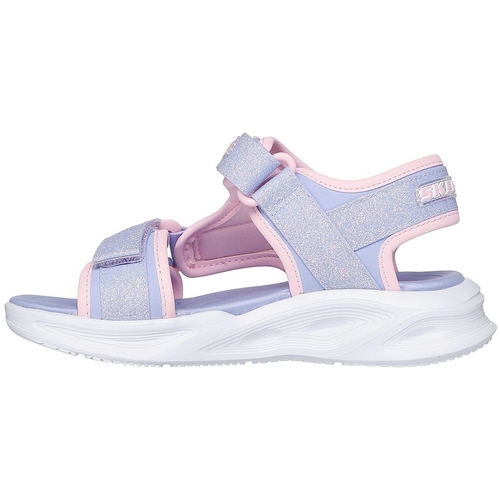 Sandale copii Skechers Sola Glow Sandal 303024L-LVLP - poza 5