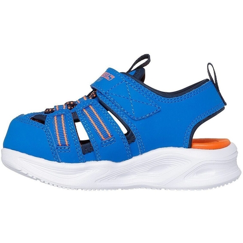 Sandale copii Skechers Sola Glow Sandal-hyp 407033N-BLNV - poza 5