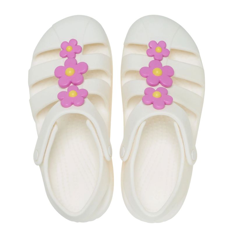 Sandale Crocs Classic Flower Fisherman K - poza 2