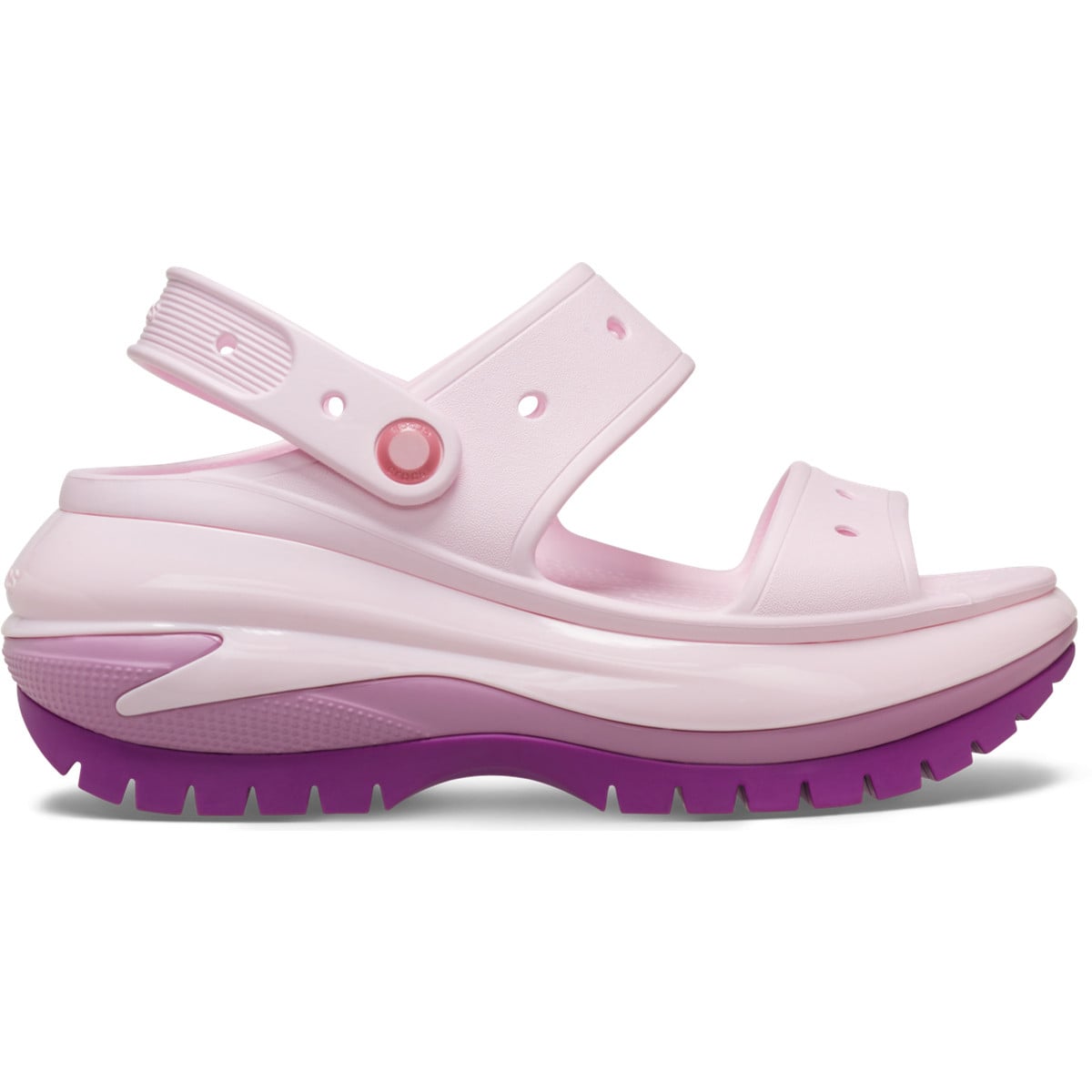 Sandale Crocs Classic Mega Crush Sandal Mov - Hydrangea