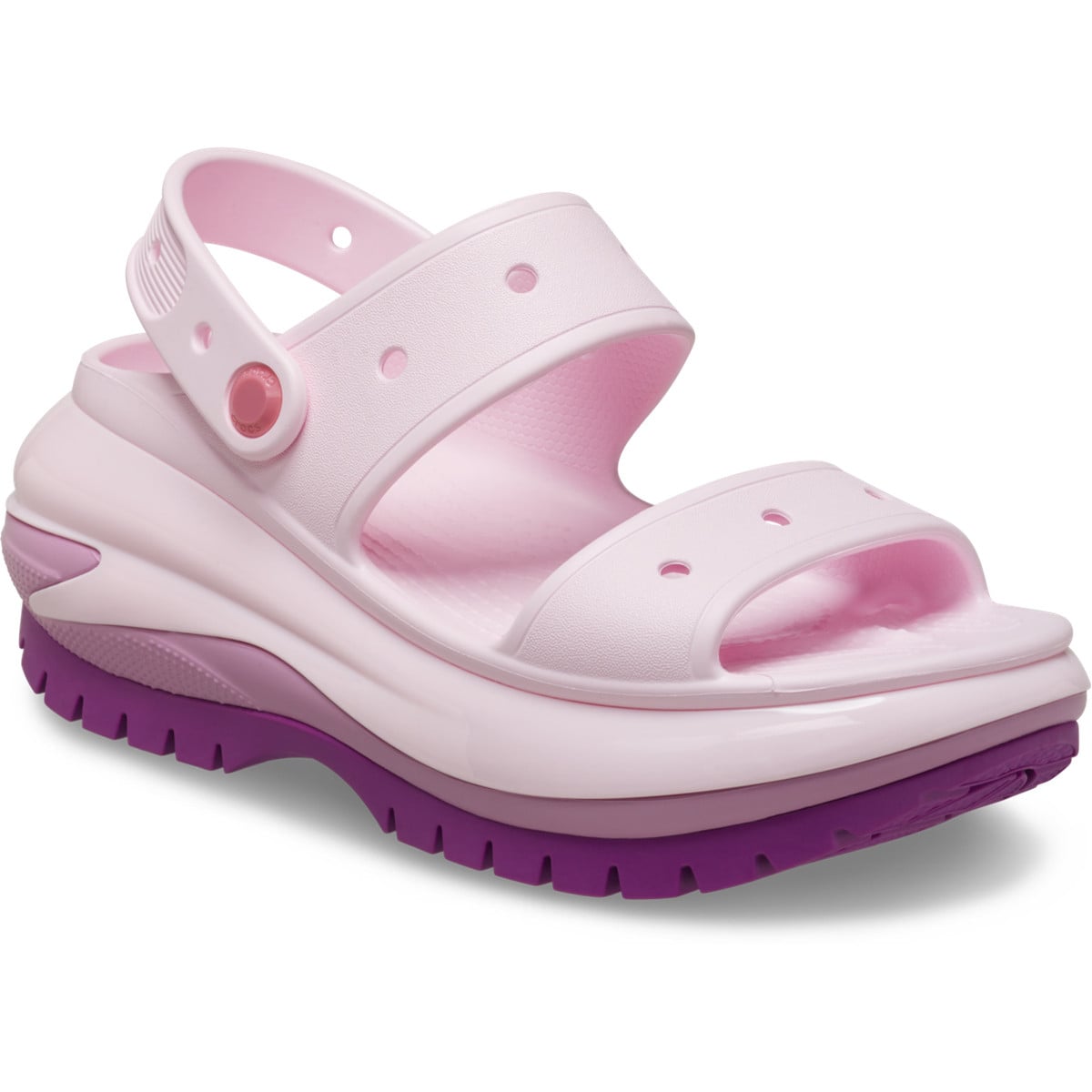 Sandale Crocs Classic Mega Crush Sandal Mov - Hydrangea - poza 2